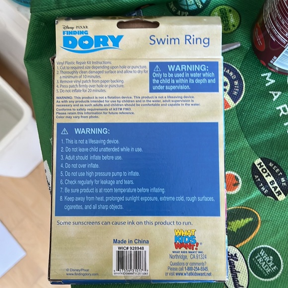 Disney Pixar Finding Dory Swim Ring - Picture 2 of 2